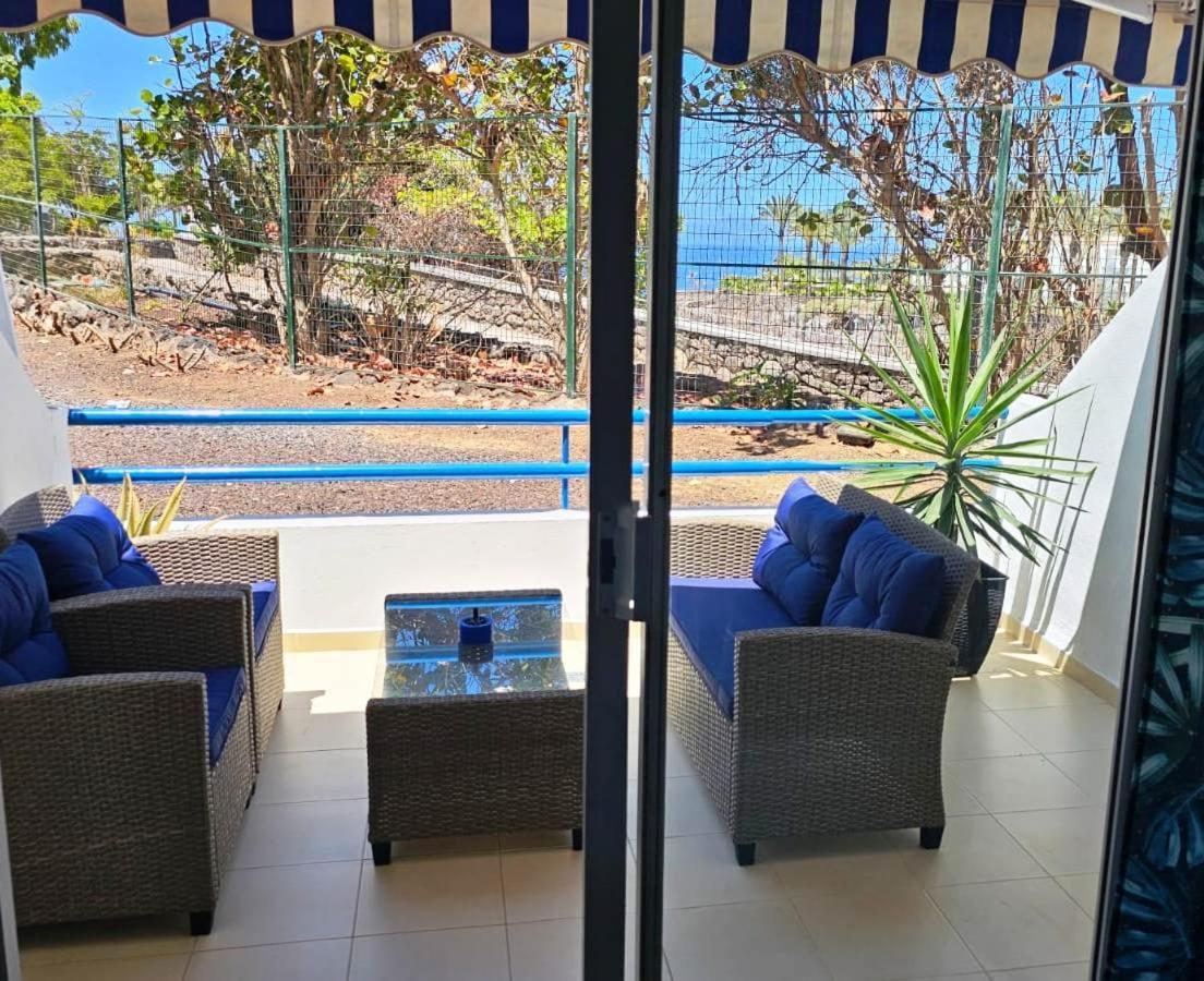 Blue Bay Paradise - Beach Front Apartment With Sea View Playa Paraiso  Exteriör bild