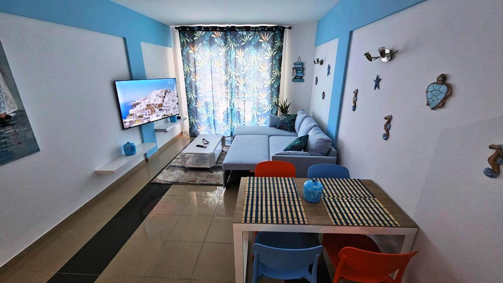 Blue Bay Paradise - Beach Front Apartment With Sea View Playa Paraiso  Exteriör bild